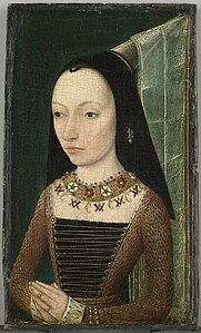 Portrait de Marguerite d'York, vers 1468-1470, Paris, Musée du Louvre.