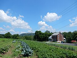 Farmhouse on Meadow Drive.