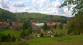 A general view of Meisenthal