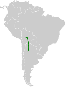 Distribución de Microstilbon burmeisteri.