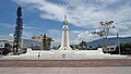 Frontal view of the monument.