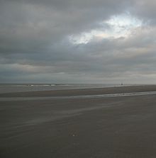 vue de la plage libre de tout obstacle