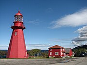 Le phare rouge de la Martre