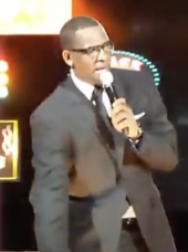 R. Kelly performing at the Colonial Life Arena in 2011