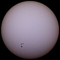 Sunspots - June 17, 2012.