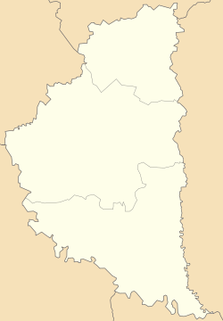 Kozova is located in Ternopil Oblast