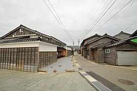 黒島地区の街並み