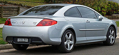 Peugeot 407 phase 1 Coupé.