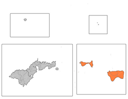 Distretto Manu'a – Localizzazione