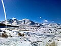 روستای اشن در زمستان