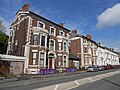 Belvidere Road (1860s, No 17 on left is Grade II)