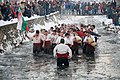 Bulgarians celebrating Epiphany