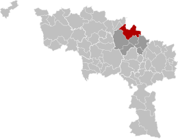 Braine-le-Comte – Mappa