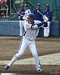 Lee Byung-kyu i Chunichi Dragons dräkt 2009.