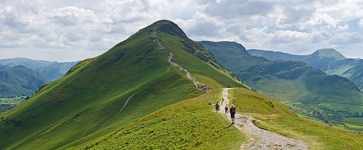 Northern ascent of Catbells, by David Iliff