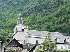 L'église Notre-Dame de Cierp.