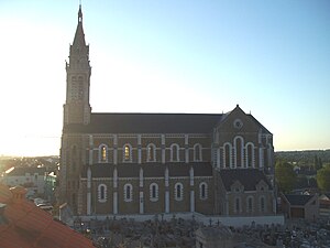 L'église Saint-Hermeland à Indre.