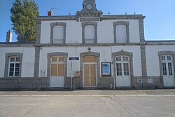 La gare de Roscoff après sa fermeture (septembre 2019)