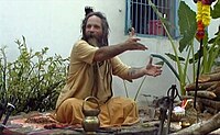 Goa Gil, original 1960s hippie who later became a pioneering electronic dance music DJ and party organizer, here appearing in the 2001 film Last Hippie Standing