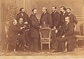 Image 44Members of the provisional government after the 1868 Glorious Revolution, by Jean Laurent. (from History of Spain)