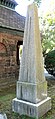 Obelisk marking the grave of Herman Hotchkiss (1765-1836), traditional founder of Fair Haven.