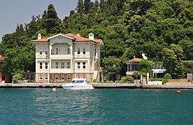 Hacı Ahmet Bey Yalısı in Kanlıca on the Bosphorus.