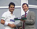 Jacques Rudolph receives 2008 Yorkshire Players' Player of the Year award