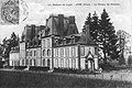 Le château des Nouettes vers 1900.