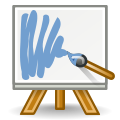 Description de l'image Mypaint-icon.svg.