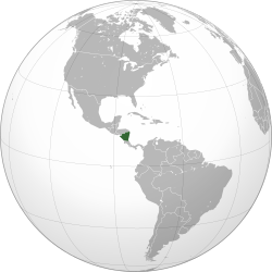 موقعیت نیکاراگوئه