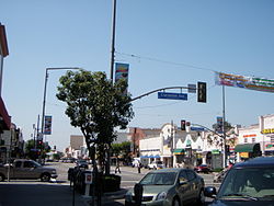 Pacific Boulevard and Clarendon Avenue, 2009