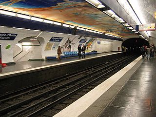 La station de la ligne 7 (2004).