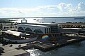 Terminal Disney dans la longueur depuis le pont supérieur de l'un des bateaux