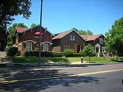 Homes in Holly Hills in South St. Louis.