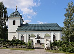 Selångers kyrka i juli 2021