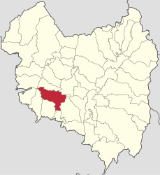 Location in Covasna County