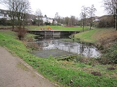 Vierter Teich durch den der Steinbach fließt