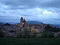 Vista de Urbino desde la fortaleza.