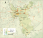 Mapas topográficos de los municipios yucatecos.