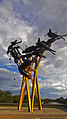 La Gaitana Monument in Neiva