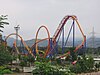 The Nitro roller coaster at Adlabs Imagica