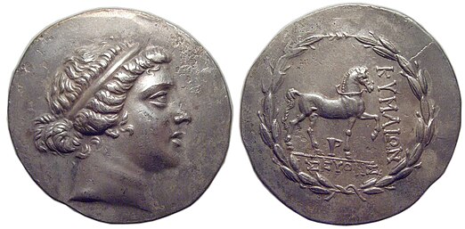 Aeolis, Kyme silver tetradrachm