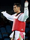 Ahmad Abughaush at the 2016 Summer Olympics in Rio de Janeiro