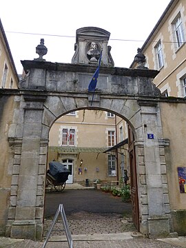 Porche d'entrée du musée