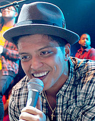Bruno Mars was born in Hawaii to a father of Puerto Rican and Hungarian and Ukrainian Jewish ancestry and a mother of Filipino and Spanish ancestry.[174]