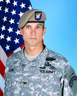 COL Richard D. Clarke, U.S. Army, Commanding Officer of the 75th Ranger Regiment.