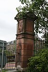 Bank Street Brae, Round Tree Bridge And Commemorative Pillars, Including Railings And Section Of Mill Lade