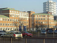 Croydon College's main buildings in Central Croydon