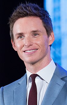 Redmayne at the Japan premiere of 'Fantastic Beasts and Where to Find Them' in 2016.