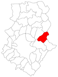 Găneasa – Mappa